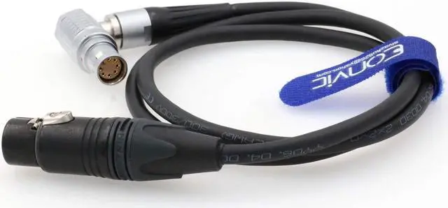 Alt view image 3 of 3 - Eonvic Power Cable for ARRI Alexa Mini Camera 4 Pin XLR Female to 2B 8pin Female