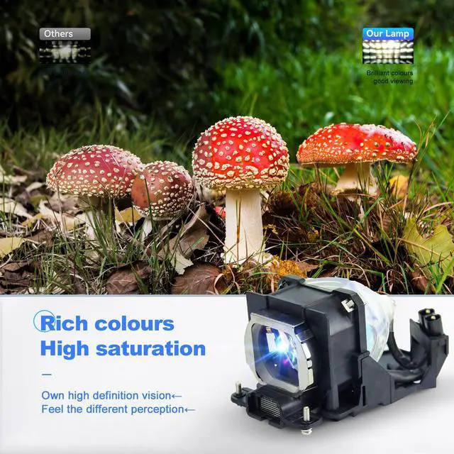 Alt view image 3 of 5 - Gzwog ET-LAE700 ET-LAE900 Replacement Projector Lamp Bulb with Housing for Panasonic PT-AE700 PT-AE700E PT-AE700U PT-AE800 PT-AE800E PT-AE800U PT-AE900 PT-AE900U