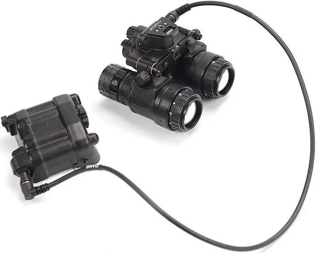 Alt view image 3 of 5 - HangTon Power Cable for PVS-31 GPNVG18 BNVS BNVD 1431 1531 31 931 RNVG Argus PSQ-36 Fischer 4 Pin Night Vision Monocular 25"