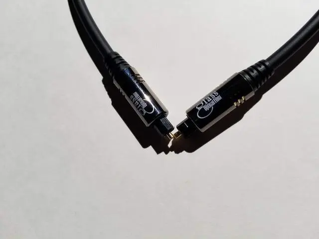 Alt view image 5 of 5 - HdtvHookup 6 Ft. Toslink Glass Digital Audio Constructed from 280 Individual Strands of Glass ensures The Least Signal Loss
