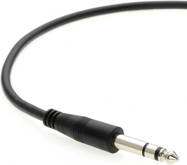 Alt view image 2 of 4 - InstallerParts 100Ft 1/4" Male to Female Stereo Audio Extension Cable (TRS Cable) - Headphone Extension Cable Compatible with Amplifiers, Microphones, and More!