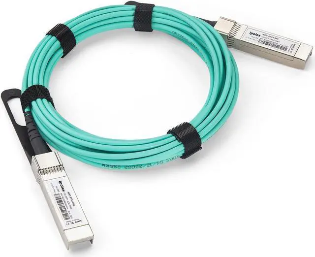 Main image of 10G SFP+ AOC Cable - 10GBASE SFP+ Active Optical Cable for Cisco SFP-10G-AOC5M, Ubiquiti UniFi, Mikrotik, D-Link, Supermicro, Netgear, 5m(16ft