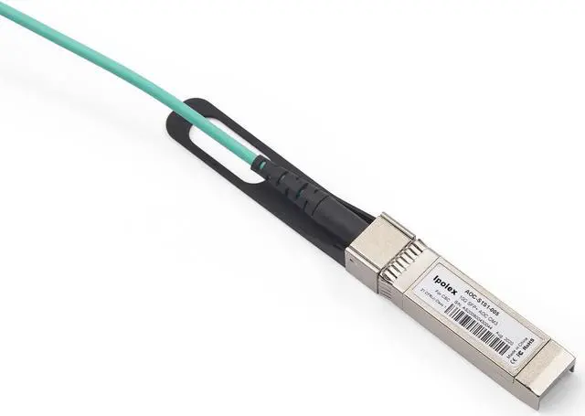 Alt view image 3 of 5 - 10G SFP+ AOC Cable - 10GBASE SFP+ Active Optical Cable for Cisco SFP-10G-AOC5M, Ubiquiti UniFi, Mikrotik, D-Link, Supermicro, Netgear, 5m(16ft