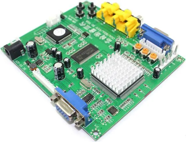 Alt view image 2 of 5 - JahyShow Video Converter GBS8200 1 Channel Relay Module Board CGA/EGA/YUV/RGB to VGA HD Arcade Jamma Game Video Converter Board 1 VGA Output CRT PDP LCD Monitor GBS-8200
