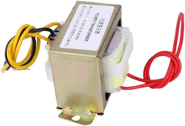 Alt view image 5 of 5 - Power Transformer,AC 220V-double AC 12V,30W Pure Copper Transformer,for 2.1 Channel Amplifier Board, Tone Board Amplifier(220V)