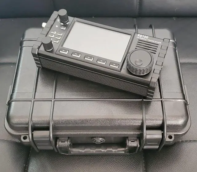 Alt view image 2 of 5 - PQIQP Custom Waterproof X6100 IP67 Box GOBOX For XIEGU X6100 Discovery case