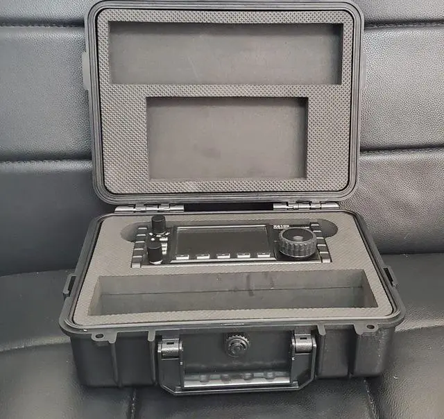 Alt view image 3 of 5 - PQIQP Custom Waterproof X6100 IP67 Box GOBOX For XIEGU X6100 Discovery case