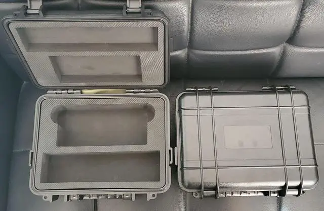 Alt view image 5 of 5 - PQIQP Custom Waterproof X6100 IP67 Box GOBOX For XIEGU X6100 Discovery case