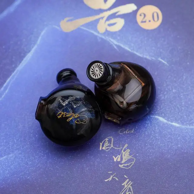 Alt view image 2 of 5 - HiFiGo Kinera Celest Pandamon 2.0 10mm Square Planar Driver in-Ear Monitor, 2.0 SPD IEMs in-Ear Earphone with All-New Looks (Blue 3.5mm)