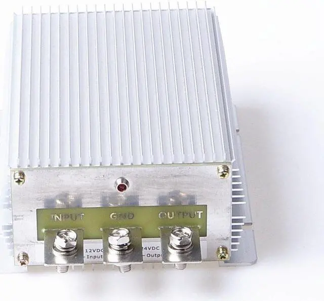 Alt view image 2 of 5 - KNACRO DC Converter 12V (9-23V) Step Up to 24V 25A 600W Waterproof Voltage Boost Converter Regulator Power Supply for Car Truck Vehicle(in 12V (9-23V), Out 24V 25A)