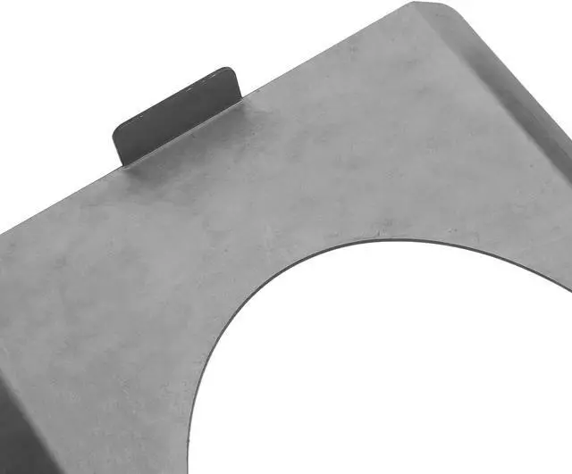 Alt view image 4 of 5 - Leapiture 2PCS 6x9 Inch Car Audio Speaker Brackets, Steel, Polished, For C10 1973-1987 Squarebody