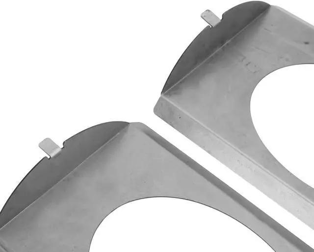 Alt view image 5 of 5 - Leapiture 2PCS 6x9 Inch Car Audio Speaker Brackets, Steel, Polished, For C10 1973-1987 Squarebody