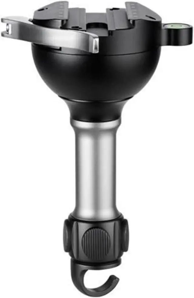 Main image of Leofoto YB-75LC Leveling Base with Handle, Lever Release, Long Handle with Hook, for 75mm Systematic Tripod, Arca Compatible (YB-75LC)