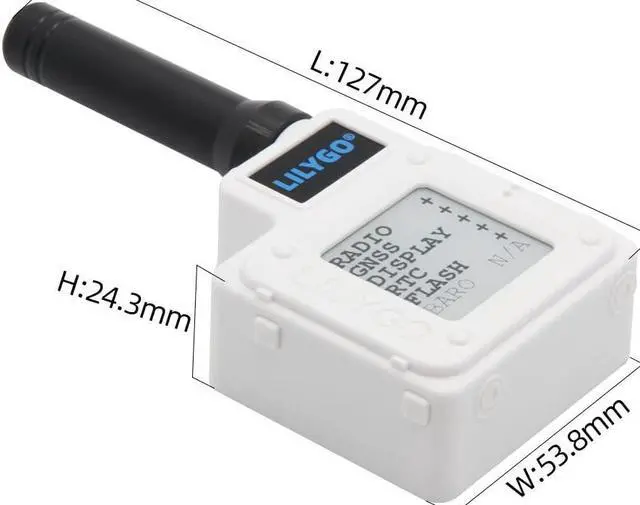 Alt view image 4 of 5 - LILYGO T-Echo Meshtastic LoRa SX1262 Wireless Module 915MHz TTGO Development Board NRF52840 GPS RTC NFC Arduino with BME280 Pressure Sensor