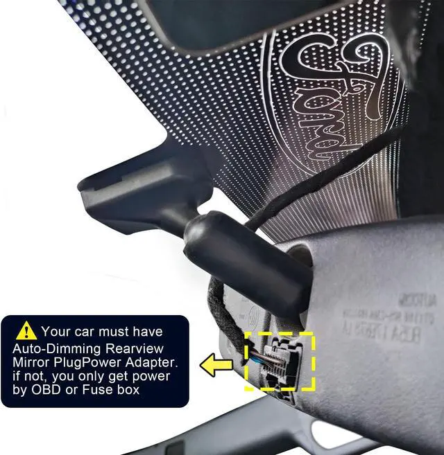 Alt view image 4 of 5 - Mangoal Front 4K & Rear 1080P Dash Cam fit for Ford F150 2013-2017 F250/F350 Super Duty 2015-2019 XLT Lariat King Ranch Tremor Raptor Limited Platinum(Model B), Free App & WiFi, 128GB Card