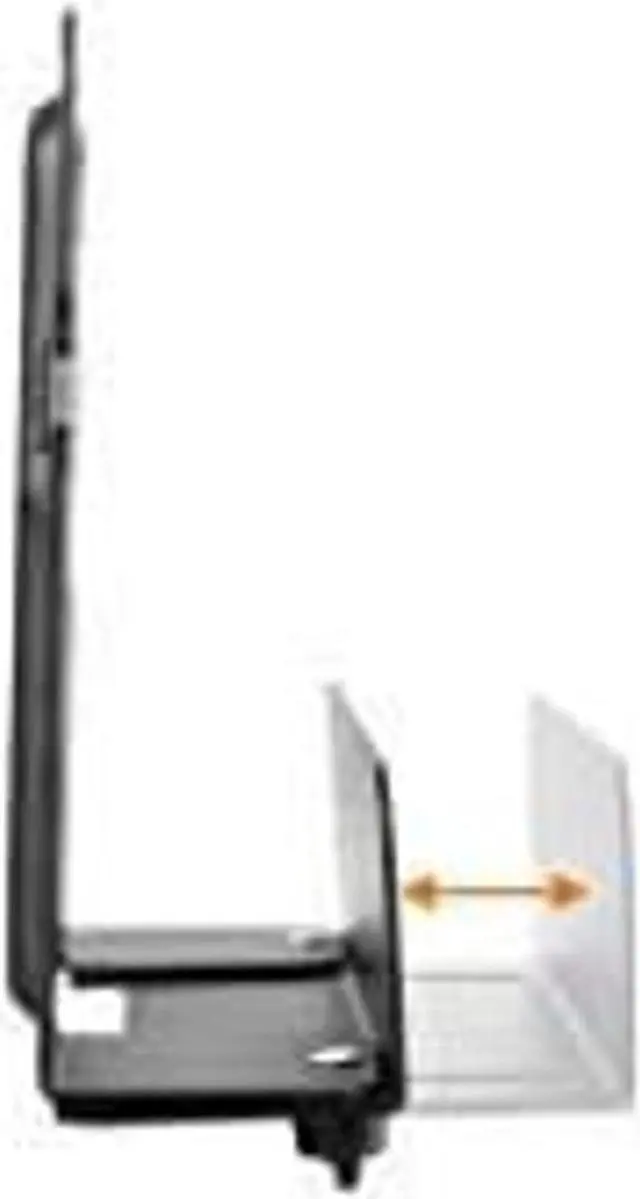 Alt view image 2 of 5 - Mount Plus MP-06-02 2 Pack Cable Box Mount and Modem Mount for Wide Range of Media Players, Cable Boxes, Modems, DVD Players, Game Console Such As PS3, PS4, Xbox One S (2 Pack Wide)