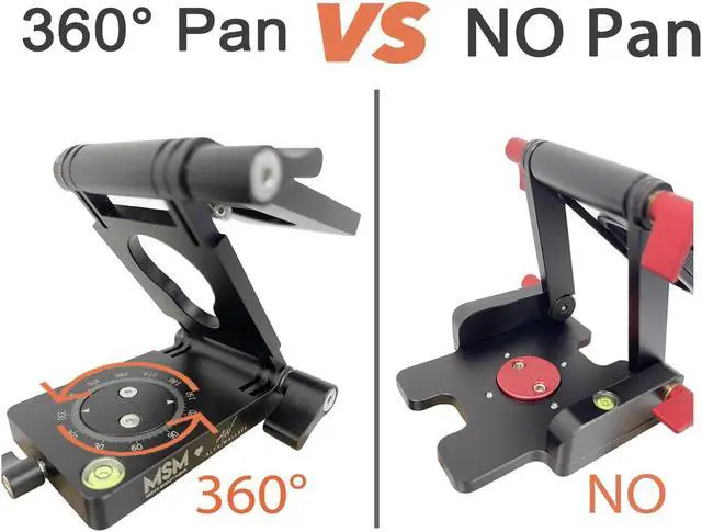 Alt view image 2 of 5 - Z Flex Tilt Tripod Head - Flexible Angle Pan & Tilt Head/Universal Multiway Camera Tripod Connecting to Monopod Slider Rail Stabilizer Gimbal|Compact Folding Z Bracket Mount Fits Most DSLR Camera