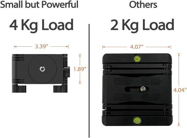 Alt view image 5 of 5 - Z Flex Tilt Tripod Head - Flexible Angle Pan & Tilt Head/Universal Multiway Camera Tripod Connecting to Monopod Slider Rail Stabilizer Gimbal|Compact Folding Z Bracket Mount Fits Most DSLR Camera
