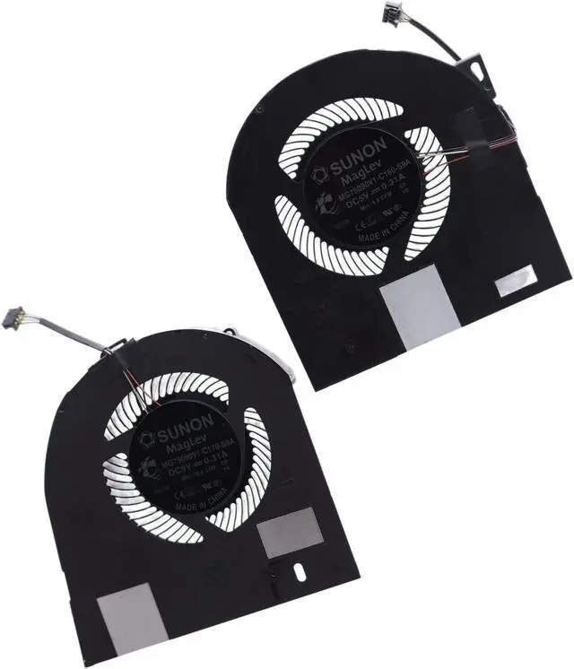 Main image of Deal4GO CPU Cooling Fan MG75090V1-C170-S9A w/GPU Graphics Fan MG75090V1-C160-S9A Replacement for Dell Precision 7530 7540 M7530 M7540 P74F