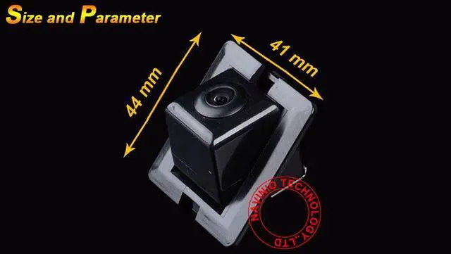 Alt view image 3 of 4 - Navinio Waterproof Backup Camera Color Car Rear View Camera 170 Degree Viewing Angle Original Hole Camera with Night Vision for Toyota New Prado