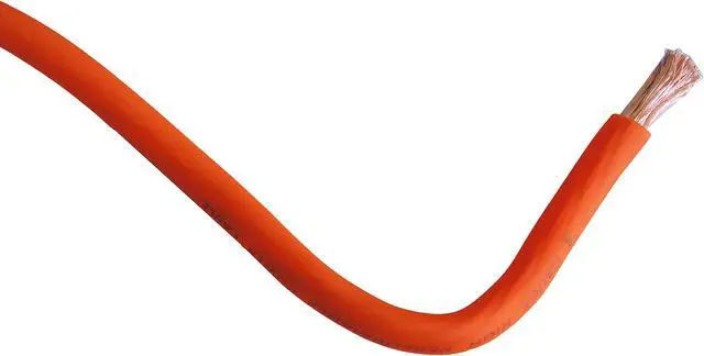 Alt view image 5 of 5 - RD True 4 Gauge AWG CCA 25ft Orange Power Wire and 25ft Black Ground Soft Touch Cable Battery Cable, Home Speaker Stereo System, Automotive Use