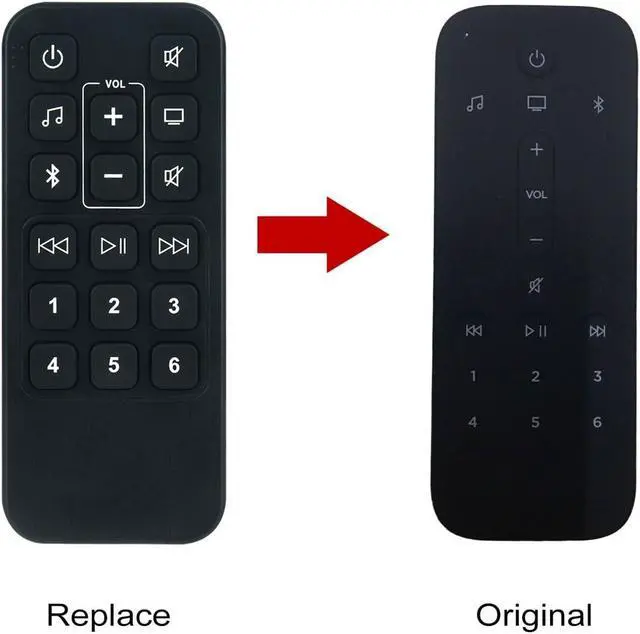 Alt view image 2 of 4 - Replacement Remote Control Controller for Bose Smart Soundbar 900 Speaker System