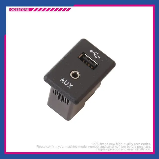 Alt view image 2 of 5 - OCESTORE 28023-4BA0B Audio Auxiliary Jack 280234BA0B Compatible with 370Z Altima Rogue Sport Frontier Xterra