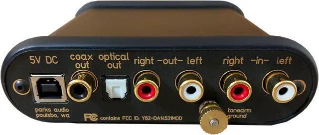Alt view image 2 of 5 - Waxwing Phono DSP Preamp from Parks Audio with Magic, Optical Out & Full App Control