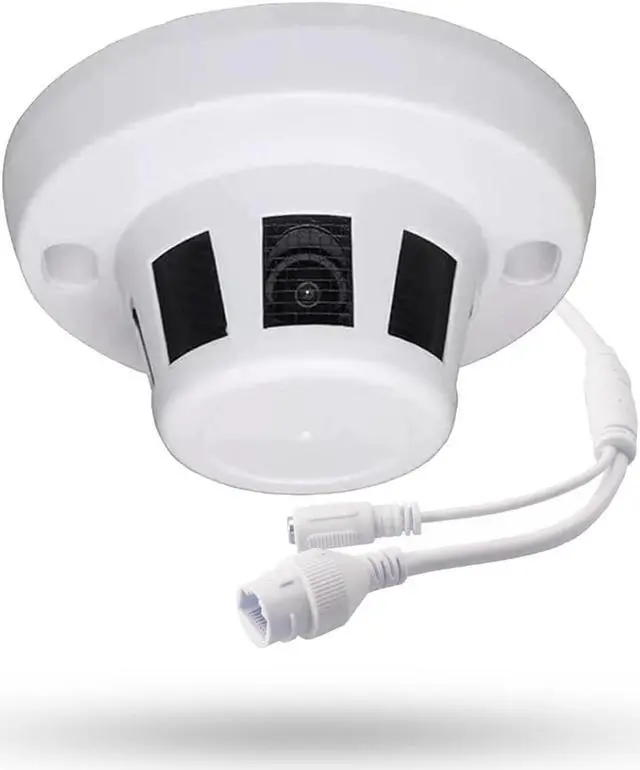 Main image of Real HD 4K 8MP PoE IP Camera, H.265 Super Low Lux Surveillance CCTV Security Camera with 3.7mm Lens, No IR, Indoor, Compatible with Hik Vision NVR, NDAA Compliant