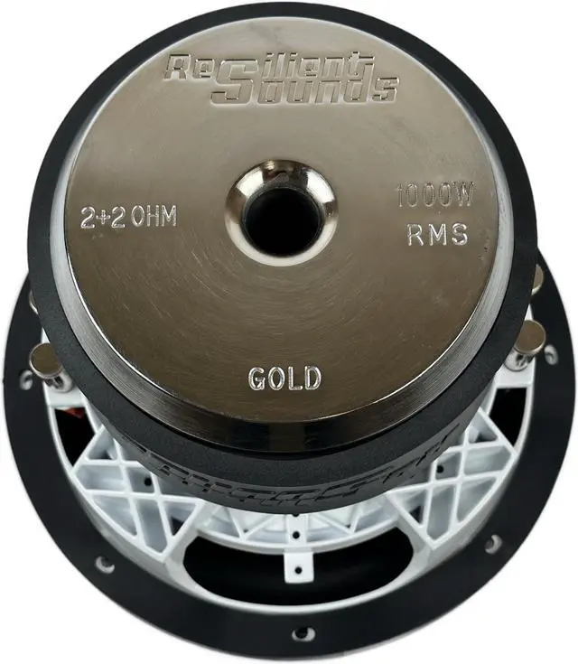 Main image of Resilient Sounds Gold 10" SUBWOOFER D2 1,000RMS (2,000WATTS)
