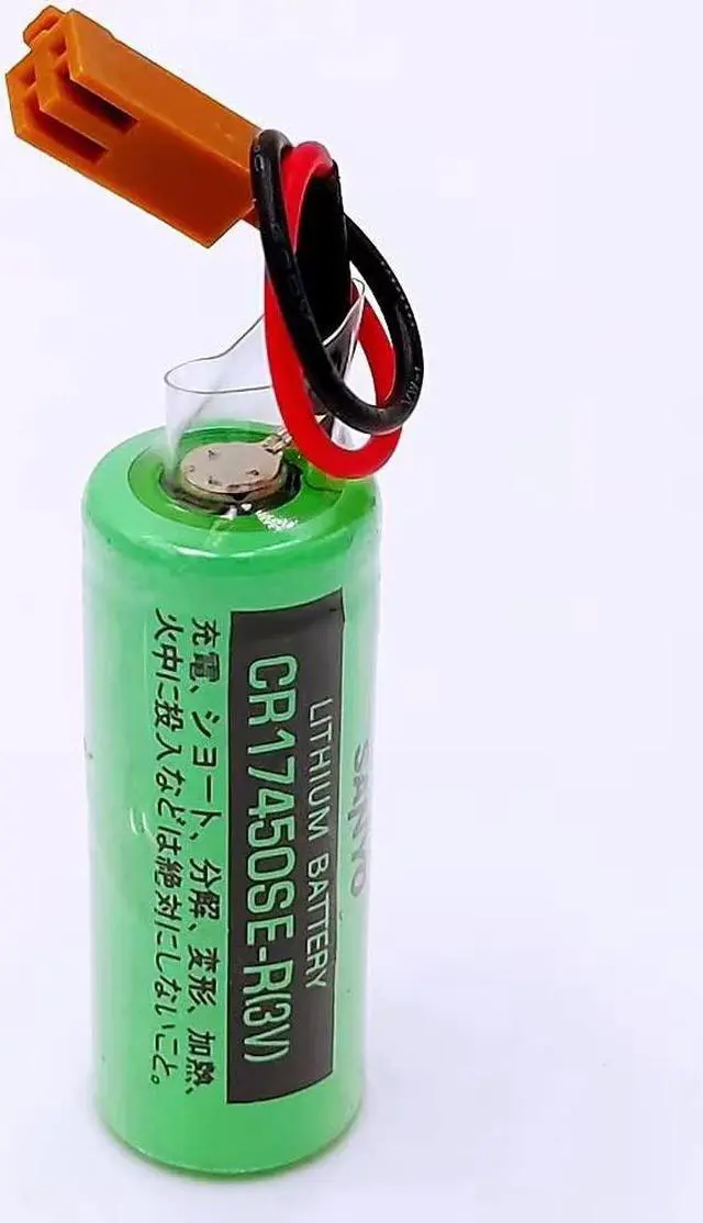 Alt view image 2 of 5 - 5Pcs/Set CR17450SE-R 3V 2500mah PLC Battery for FANUC A98L-0031-0012 CNC System with Plug