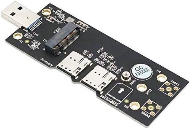 Main image of SUPERPLUS NGFF(M.2) to USB 3.0 Adapter with Dual Nano SIM Card Slot for 3G/4G/5G Module