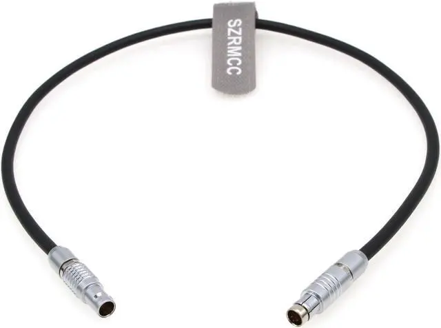 Main image of SZRMCC Arri Alexa RS Fischer 3 Pin Male to 0B 2 Pin Male Power Cable for Teradek Bond Bolt SmallHD Monitor (Straight)