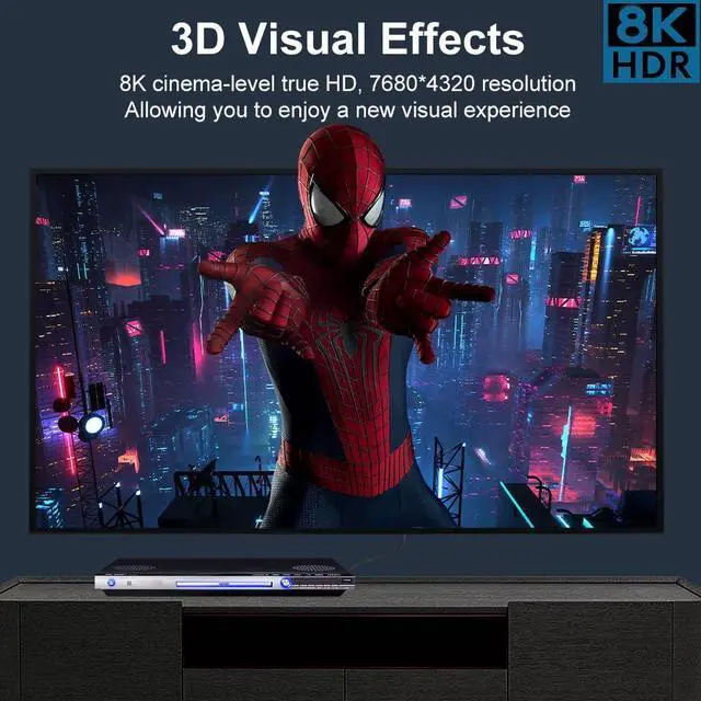 Alt view image 3 of 5 - Throncom DP1.4 Fiber Optic Cable 30m(98.4ft), Ultra High Speed 32.4Gbps DisplayPort Cable 8K@60Hz 4K@144Hz 2K @165Hz Slim Braided Cable