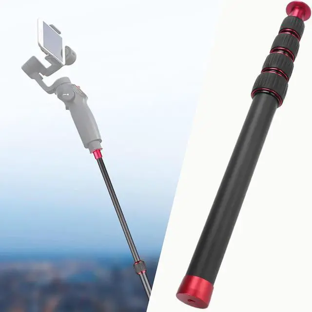 Alt view image 3 of 5 - VBESTLIFE 42.5in Camera Monopod, 5 Sections Aluminum Travel Monopod Extension Rod for Tripod Monopod Length Extension, 1/4in Screw, VBESTLIFEingq9638ga