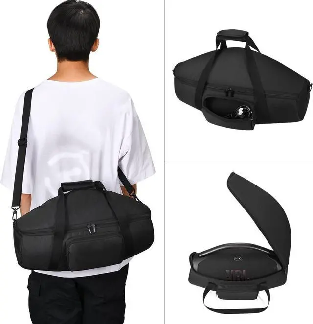 Alt view image 2 of 5 - VGPDHJ Universal Storage case Bag, Suitable for JBL Boombox 3/3 Wi-Fi/2 Type Bluetooth Speaker, Portable Travel Travel Street Party Essential, Anti-Scratch Storage case Bag
