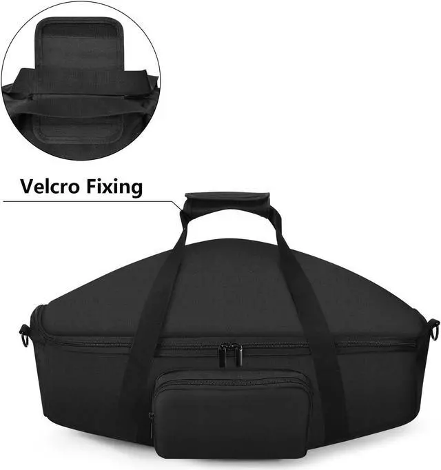 Alt view image 4 of 5 - VGPDHJ Universal Storage case Bag, Suitable for JBL Boombox 3/3 Wi-Fi/2 Type Bluetooth Speaker, Portable Travel Travel Street Party Essential, Anti-Scratch Storage case Bag
