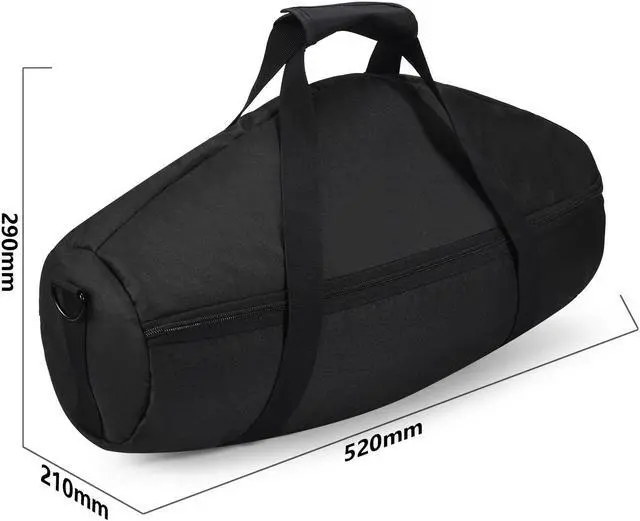 Alt view image 5 of 5 - VGPDHJ Universal Storage case Bag, Suitable for JBL Boombox 3/3 Wi-Fi/2 Type Bluetooth Speaker, Portable Travel Travel Street Party Essential, Anti-Scratch Storage case Bag
