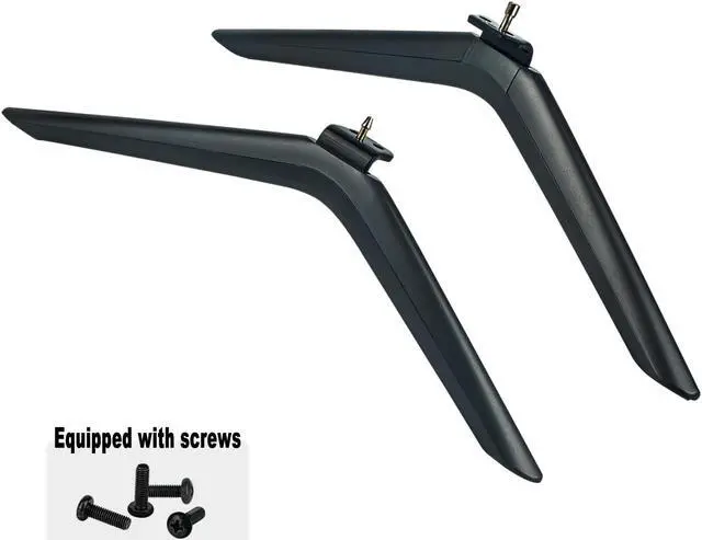 Alt view image 2 of 5 - WINFLIKE 1852L 1852R Replacement TV Base Stand Legs for Hisense 70A6G 70A7100F 75A6H 70 75 inch Class A6 Series LED 4K UHD Smart Google TV/A6G Series 4K Ultra HD Android TV (2021) with Screws