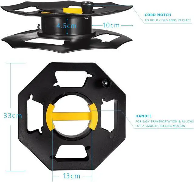 Alt view image 3 of 4 - Superbat 12G SDI Cable 150ft BNC Cable 75 Ohm Belden 4694R + SDI Cable Reel for 6G/12G-SDI 4k/8k Video Mixer Surveillance DVR Recorder SDI Splitter 12G HDR SDI Frame Synchronizer etc.