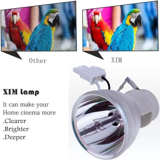 Alt view image 2 of 5 - XIM BL-FU240A/SP.8RU01G.C01 Projector Bare Lamp Bulb for Optoma DH1011 EH300 HD131X HD25 HD25-LV HD2500 HD30 HD30B