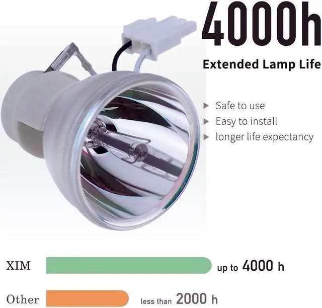 Alt view image 3 of 5 - XIM BL-FU240A/SP.8RU01G.C01 Projector Bare Lamp Bulb for Optoma DH1011 EH300 HD131X HD25 HD25-LV HD2500 HD30 HD30B