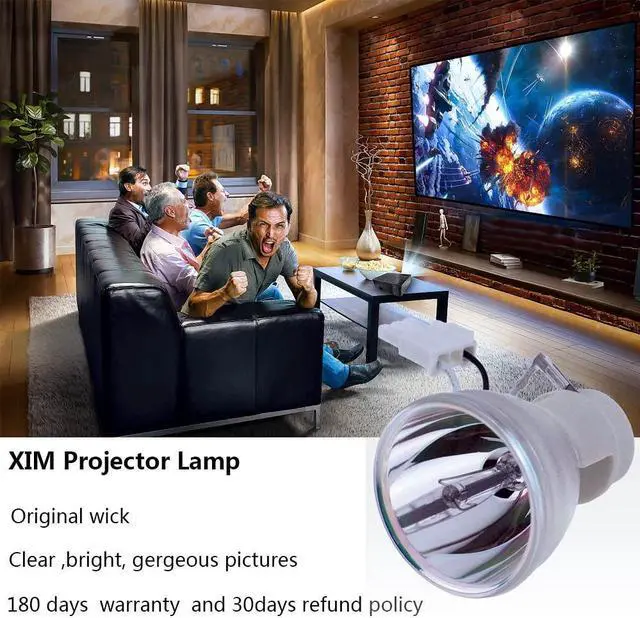 Alt view image 4 of 5 - XIM BL-FU240A/SP.8RU01G.C01 Projector Bare Lamp Bulb for Optoma DH1011 EH300 HD131X HD25 HD25-LV HD2500 HD30 HD30B
