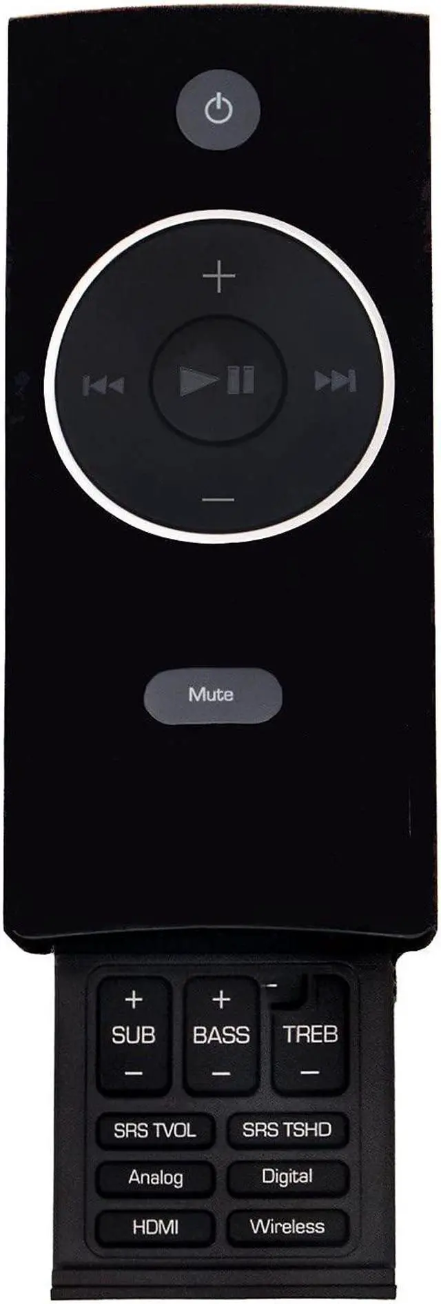 Main image of Allimity VHT210 VHT215 Replaced Remote Control fit for Vizio Soundbar Sound Bar System VHT210 VHT215