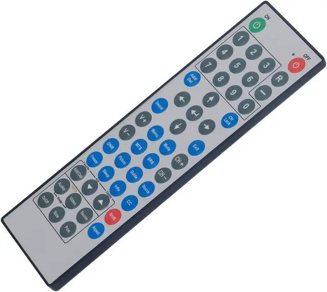 Alt view image 3 of 3 - UFI8MOGA Replace Remote Commander fit for SunBrite LED HDR 4K Outdoor TV SB-4670HD SB-3270HD SB-V-43-4KHDR SB-V-55-4KHDR SB-V-65-4KHDR SB-V-55-4KHDR-BL SB-V-434KHDR-BL SB-V-65-4KHDR-BL SB-V-43-4K-BL