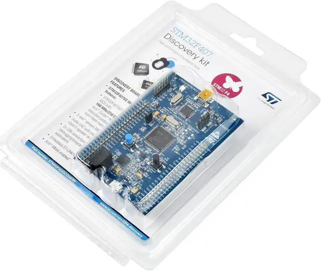 Alt view image 4 of 5 - Waveshare STM32F4DISCOVERY STM32 Discovery Kit for STM32 F4 series7 32-bit ARM Cortex-M4F Core 1 MB Flash 192 KB RAM STM32F4 Discovery Board