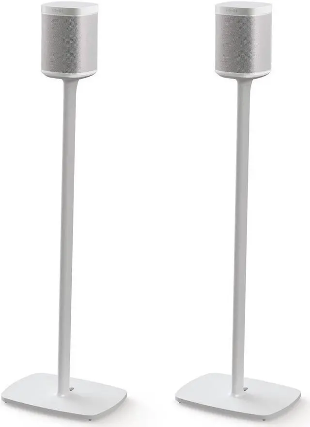 Main image of FLEXSON Floor stand for SONOS ONE or PLAY:1 (Pair, White)