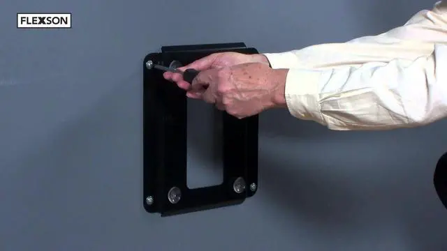 Alt view image 3 of 4 - Flexson AAV-FLXSUBB Wall Bracket, Black