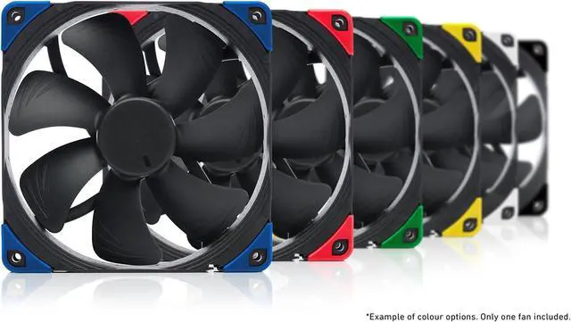 Alt view image 3 of 5 - Noctua NF-A14 PWM chromax.Black.swap, Premium Quiet Fan, 4-Pin (140mm, Black)