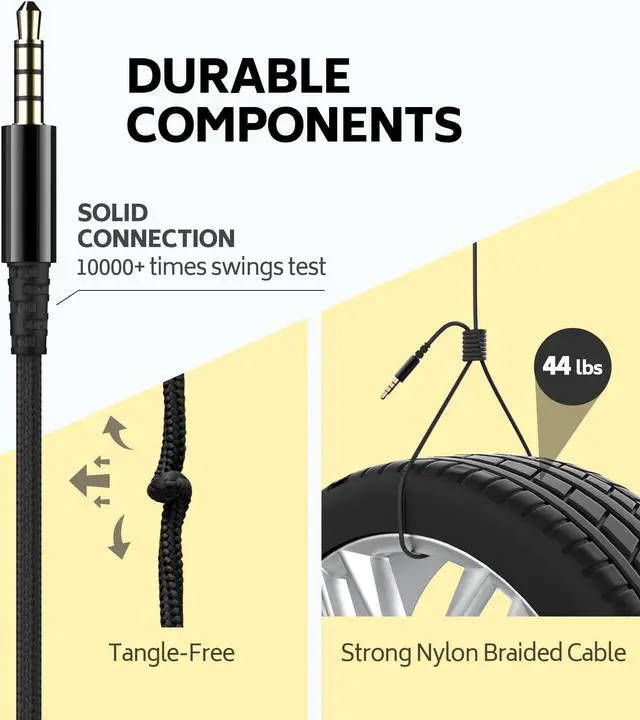 Alt view image 3 of 5 - AILIHEN Kids Headphones Wired for School Bulk, 6 Pack Headsets with Microphone for K-12th Grade Classroom, Students, Teens, 3.5mm Jack for Chromebook, Computer, Laptop (Black)